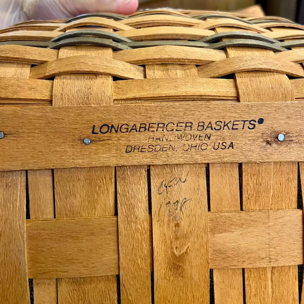 ロンガバーガー / Longaberger Traditions Collection ホスピタリティ バスケット ヴィンテージ
