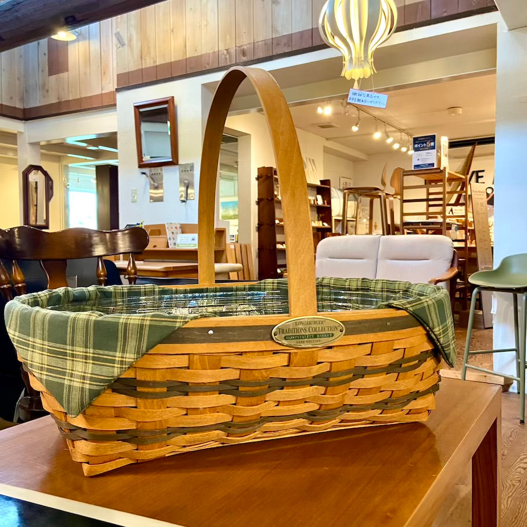 ロンガバーガー / Longaberger Traditions Collection ホスピタリティ バスケット ヴィンテージ