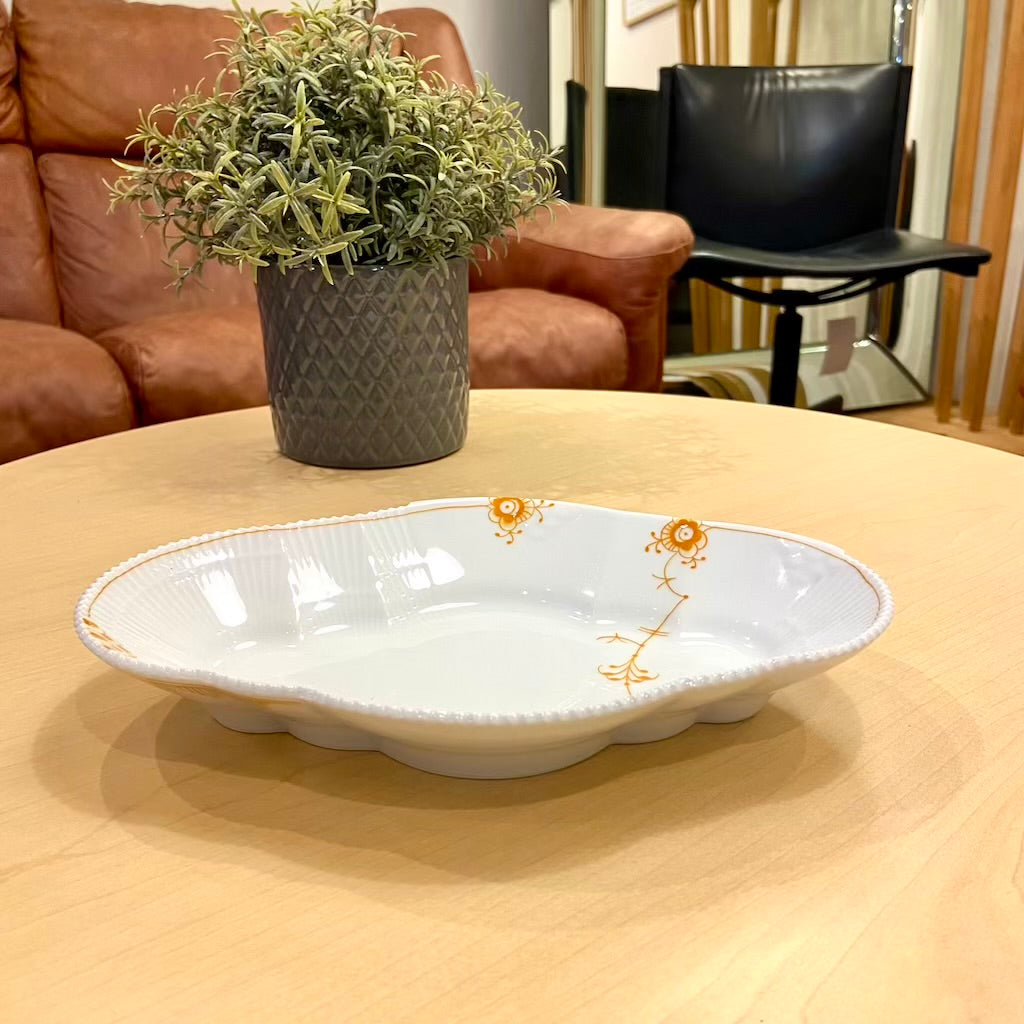ロイヤルコペンハーゲン / Royal Copenhagen マルチカラー エレメンツ オーバルディッシュ