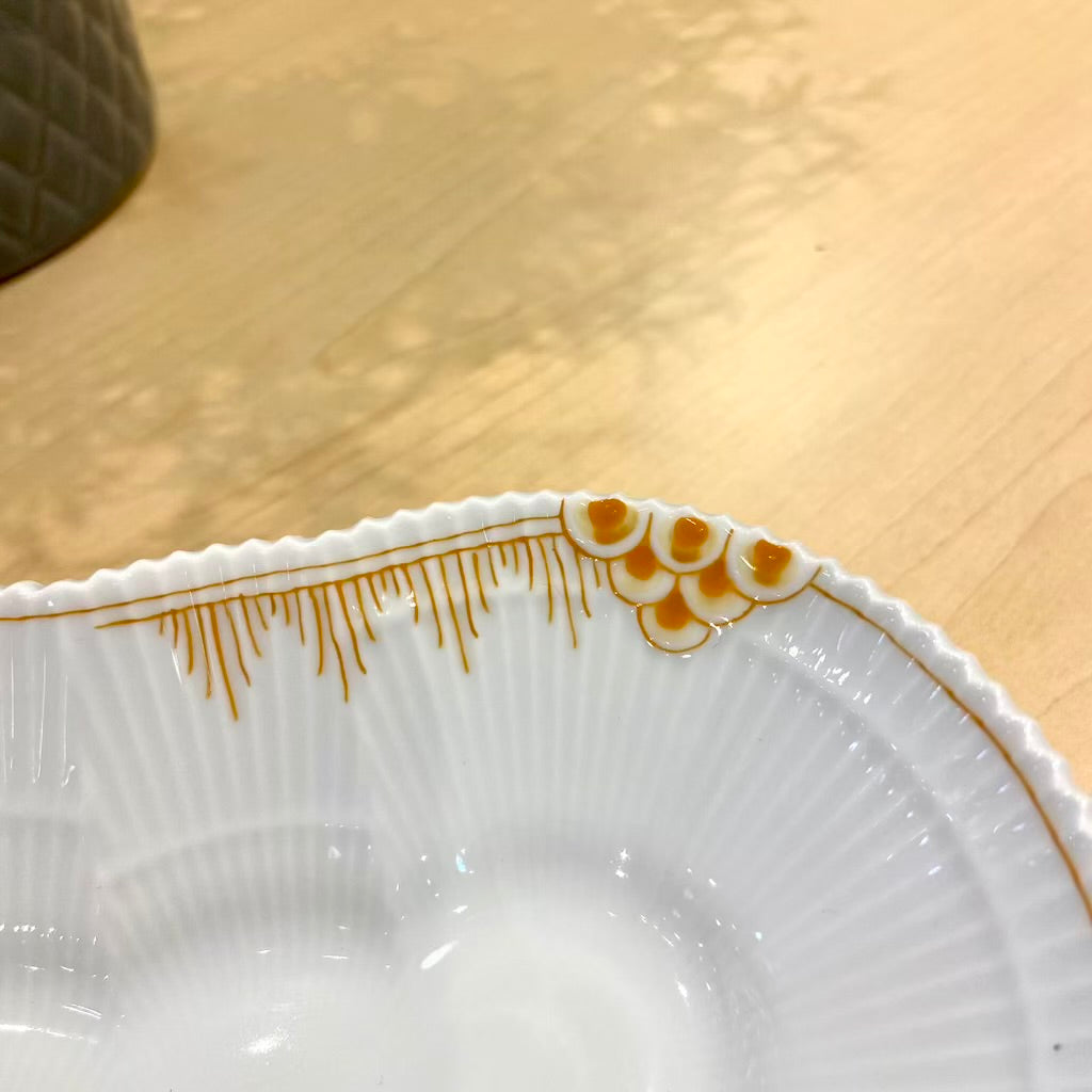 ロイヤルコペンハーゲン / Royal Copenhagen マルチカラー エレメンツ オーバルディッシュ