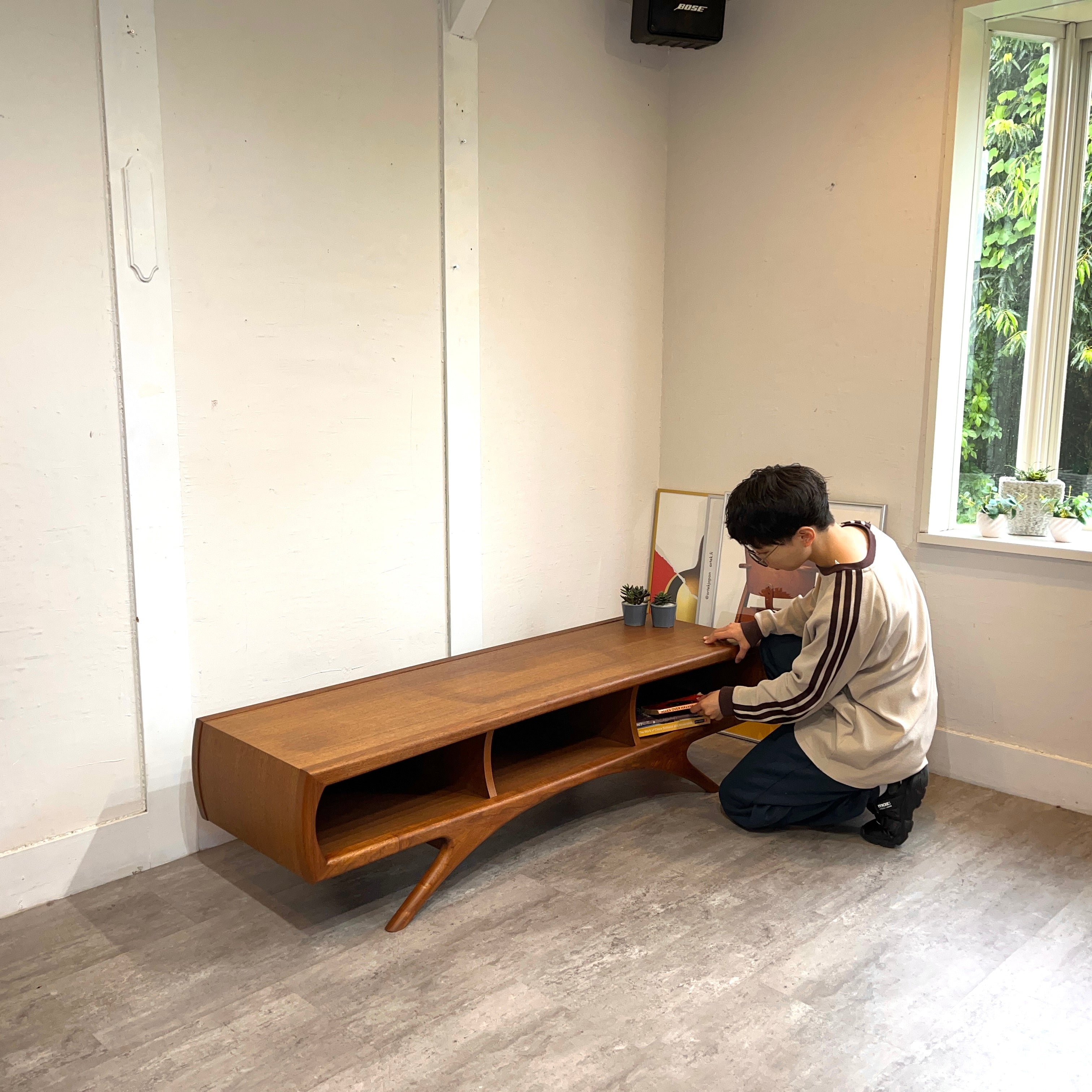 匠工芸 クレール テレビボード 145㎝ ウォールナット