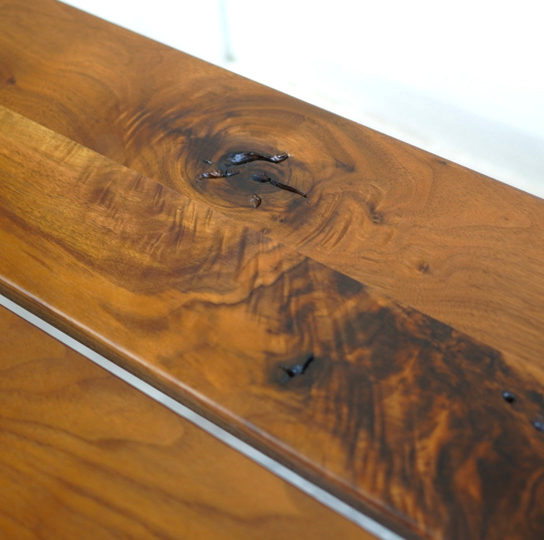 飛騨産業 / HIDA 森のことばWalnut ベンチ ウォールナット無垢材 SW661 幅119㎝