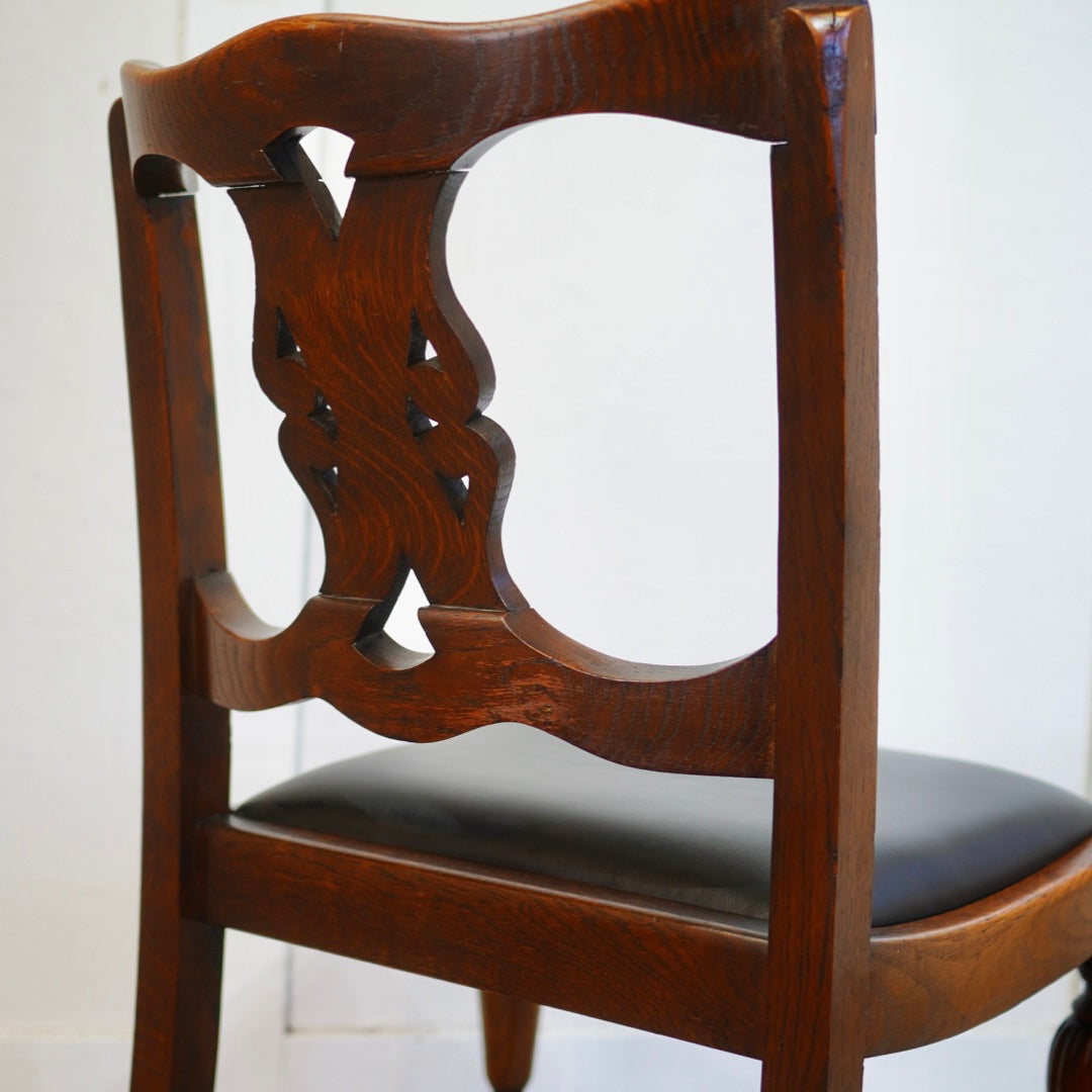 HILO Furniture HILL & LONG LTD バルボスレッグ アンティークチェア