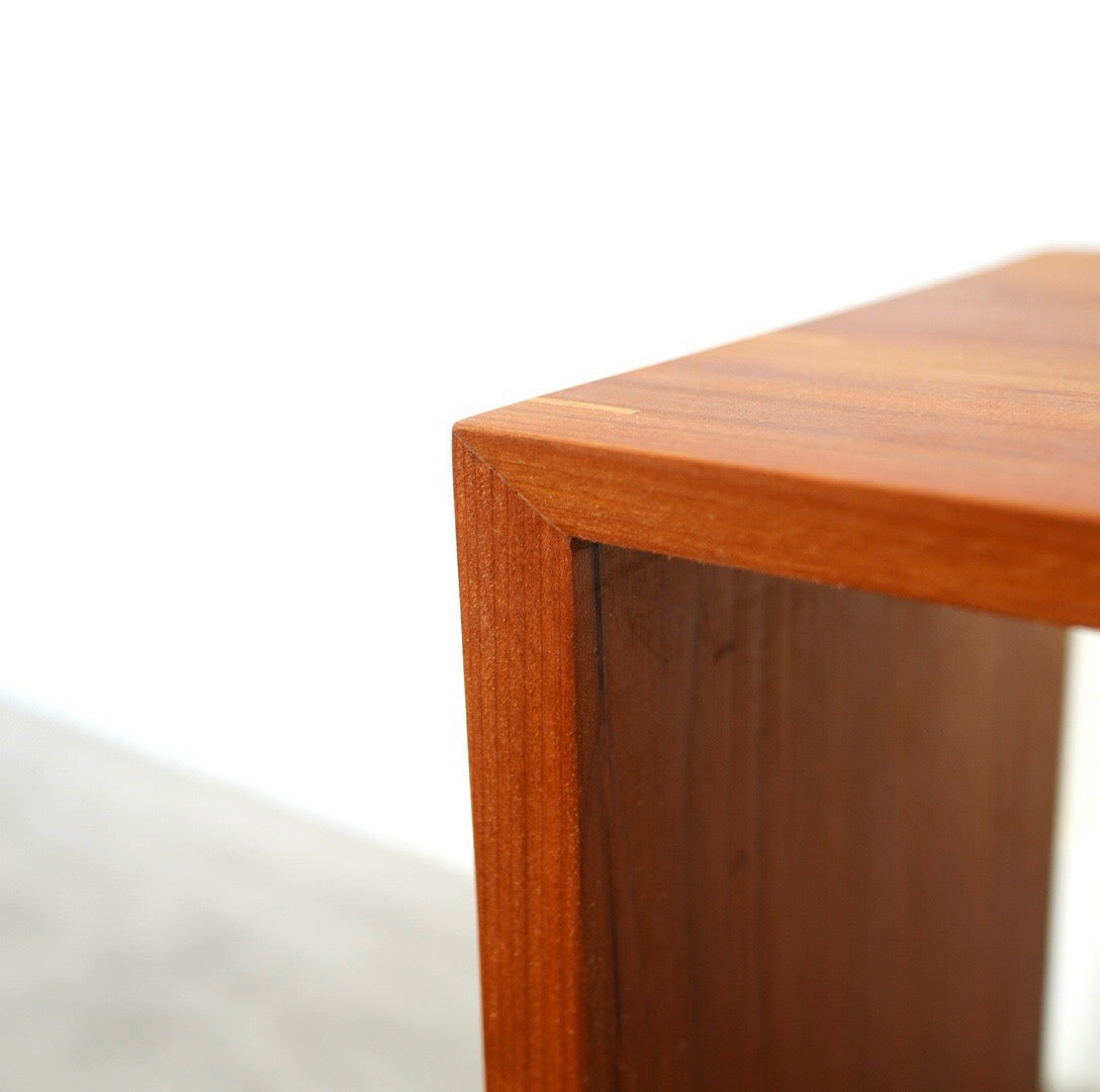 サイドテーブル コーヒーテーブル M かんざし【22】総無垢材 ホオノキ×ケヤキ リメイク家具 再生家具 リバイブモブラープロジェクト SDGs