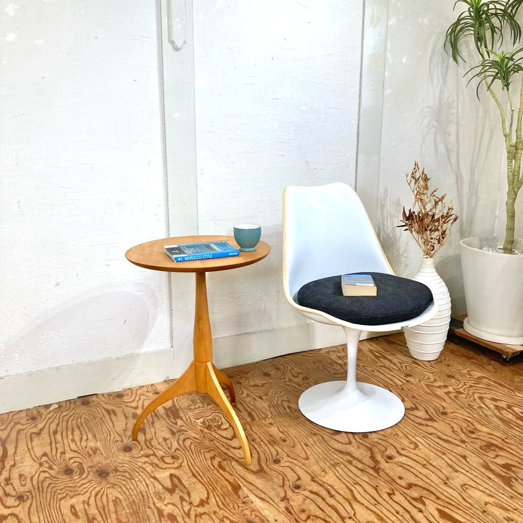 シェーカーワークショップス / Shaker Workshops レバノンシェーカーキャンドルスタンド サイドテーブル 中古