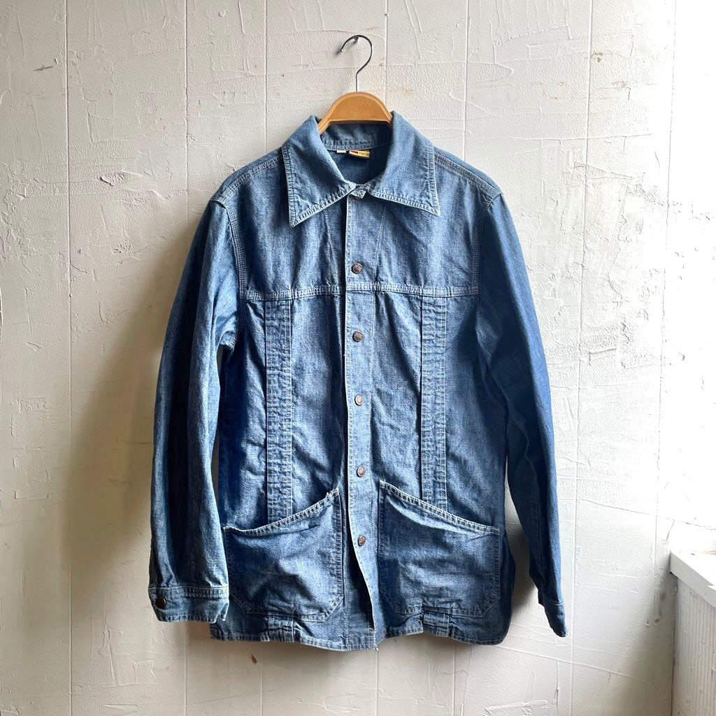 デニム カバーオール 古着 MEDE19F 古着屋でみつけたようなデニム 