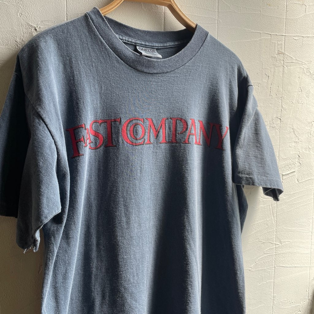 【古着】90s Tシャツ Fast company アメリカ古着 ヴィンテージ