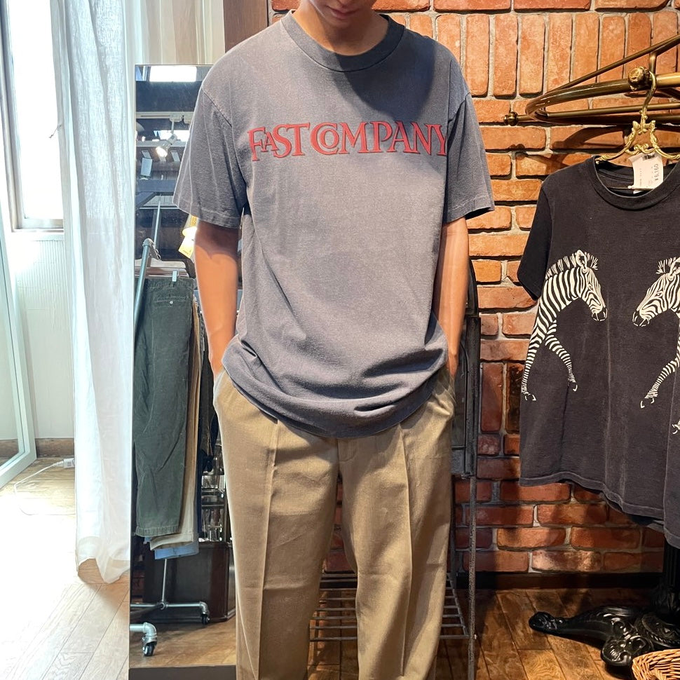 【古着】90s Tシャツ Fast company アメリカ古着 ヴィンテージ