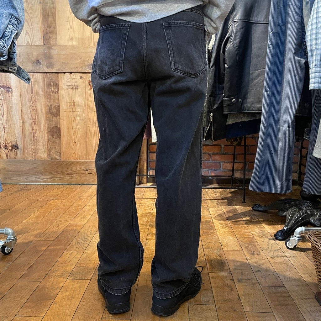 【古着】00s ブラックデニム ボトムス ジーパン