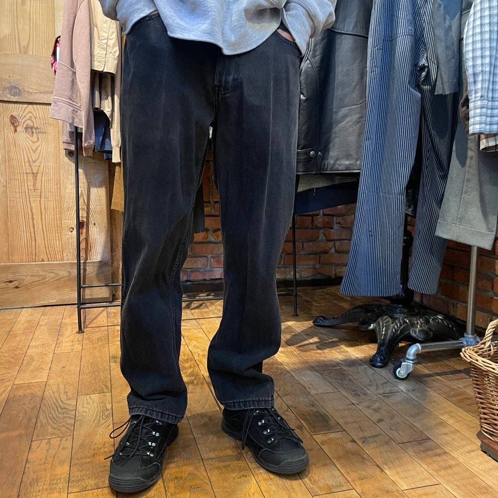 【古着】00s ブラックデニム ボトムス ジーパン