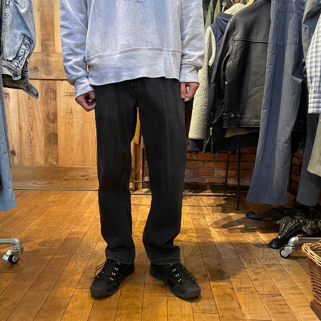 【古着】00s ブラックデニム ボトムス ジーパン