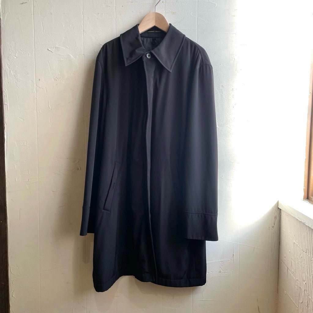 【古着】ゴルチエ オム オブジェ / Gaultier homme object ステンカラーコート メンズ ブラック Jean Paul GAULTIER