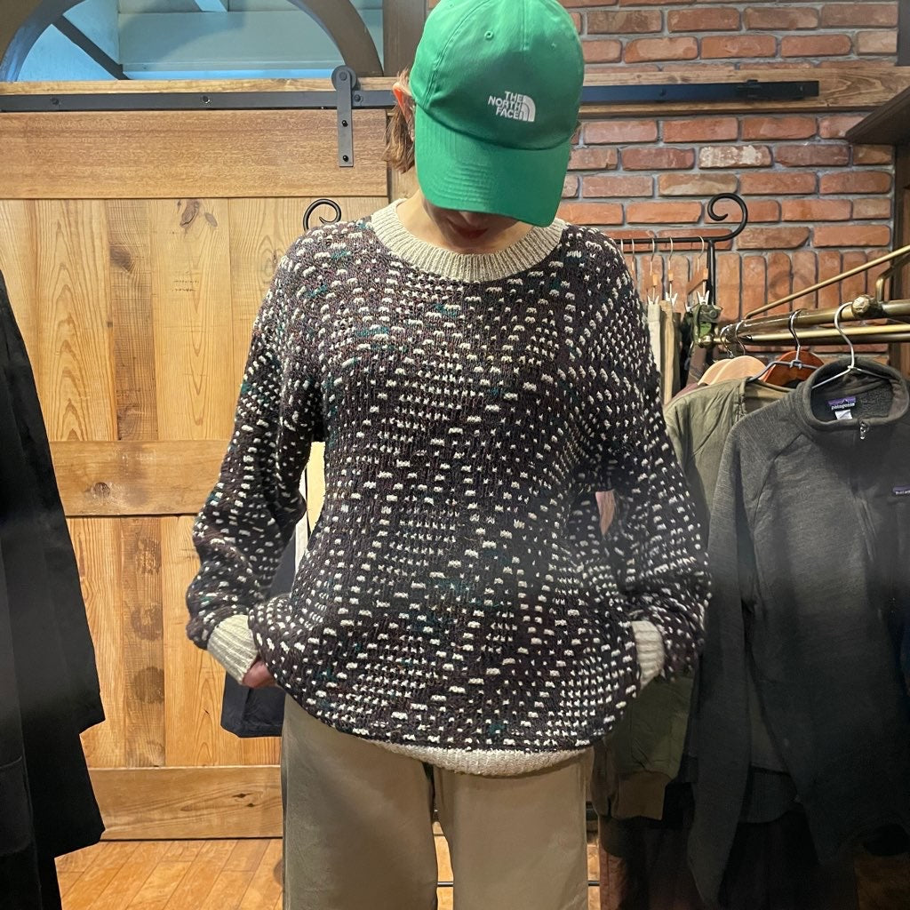 【古着】90s St John`s Bay コットン ニット レトロ