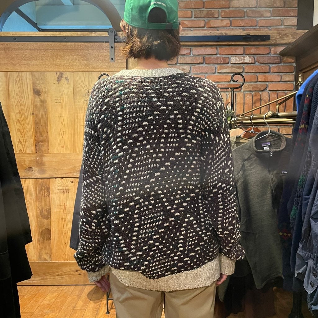 【古着】90s St John`s Bay コットン ニット レトロ