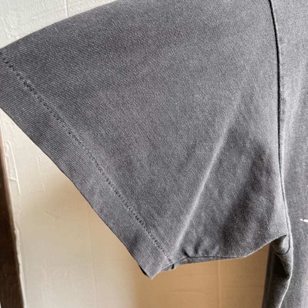 【古着】90s プリントTシャツ フェードブラック