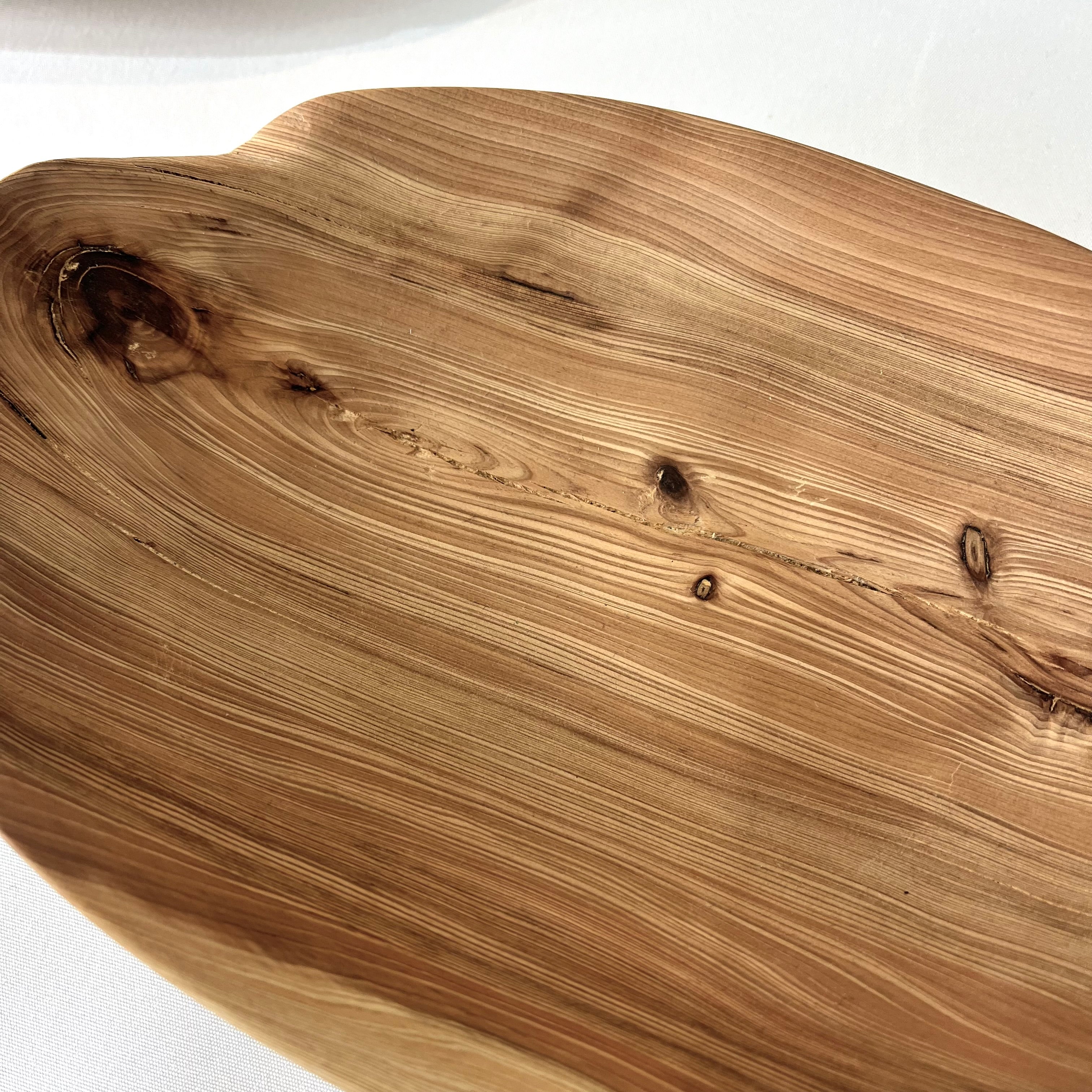樹齢670年の御神木大杉から作ったウッドボウル キートレイ 【1】総無垢材 木の器 リバイブモブラープロジェクト