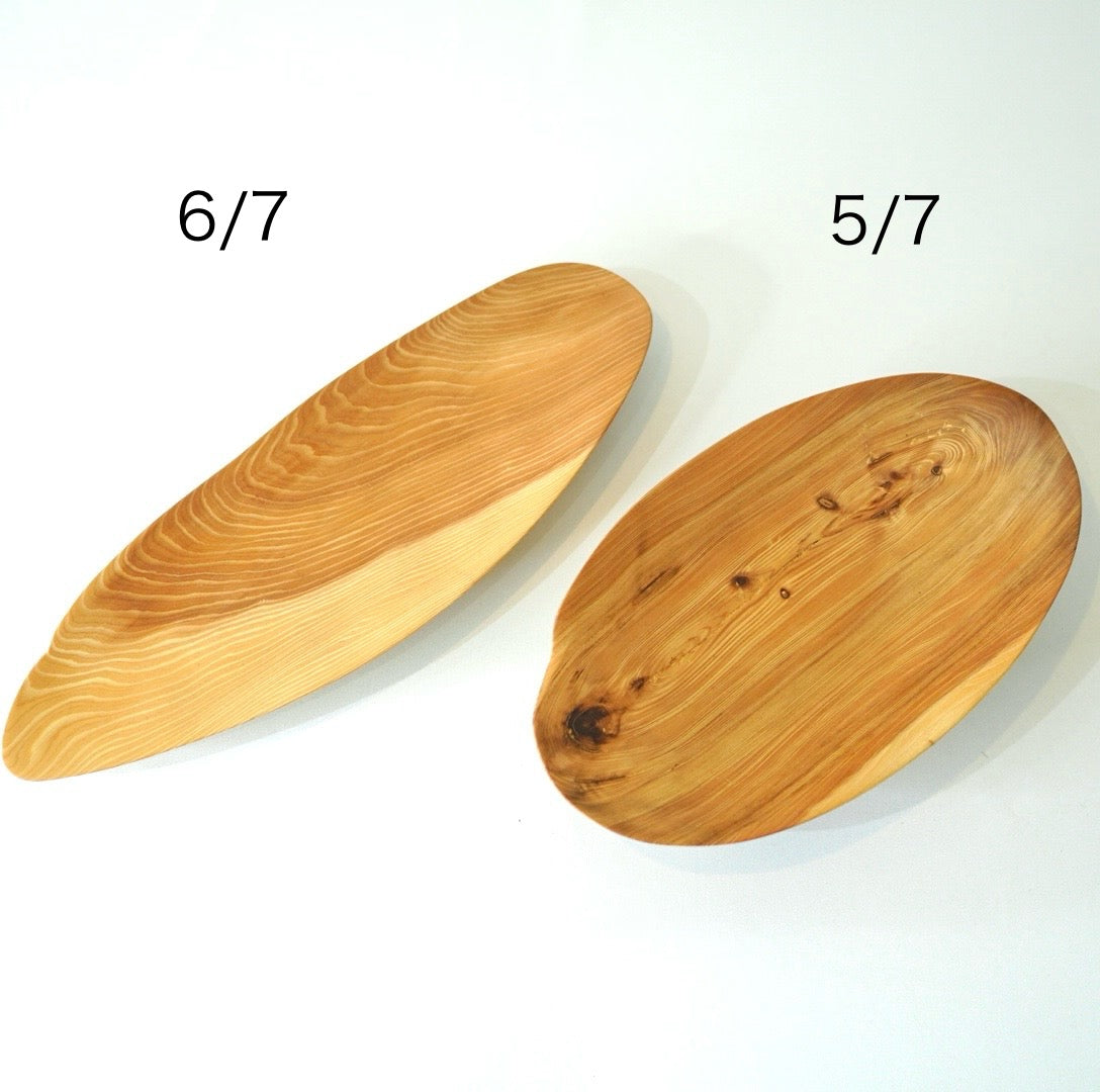 樹齢670年の御神木大杉から作ったウッドボウル キートレイ 【1】総無垢材 木の器 リバイブモブラープロジェクト