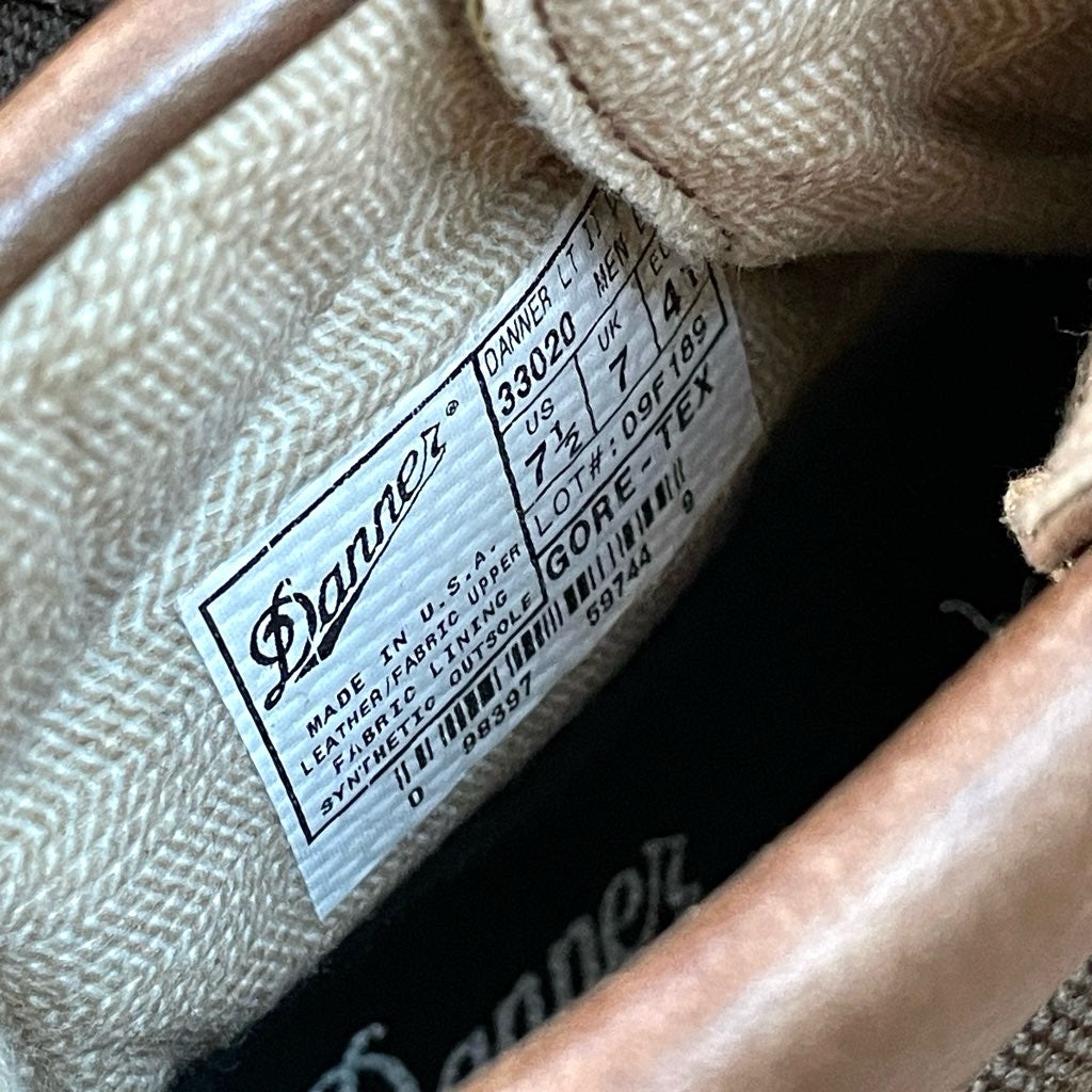 【古着】ダナー / Danrer 33020 ダナーライト2 ブラウン GORE-TEX 25.5cm マウンテンブーツ 防水
