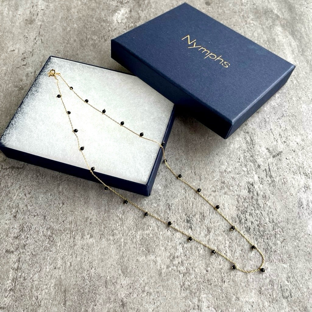 中古】ニンフス / Nymphs オニキスネックレス / Onyx Beads Necklace 
