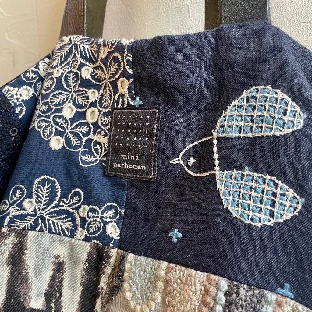 【古着】ミナペルホネン / mina perhonen piece, bag / ピースバッグ ショルダーバック