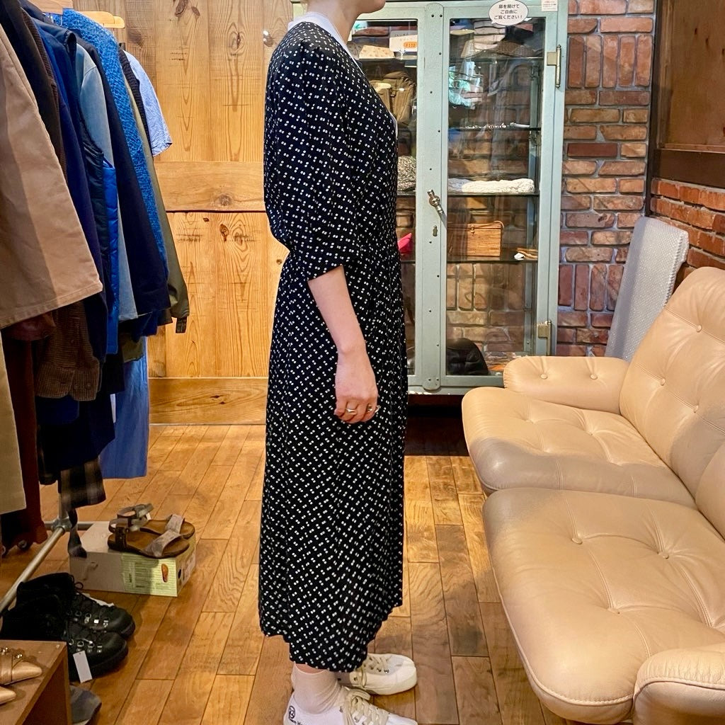 【古着】80s ヴィンテージワンピース レディース アメリカ古着