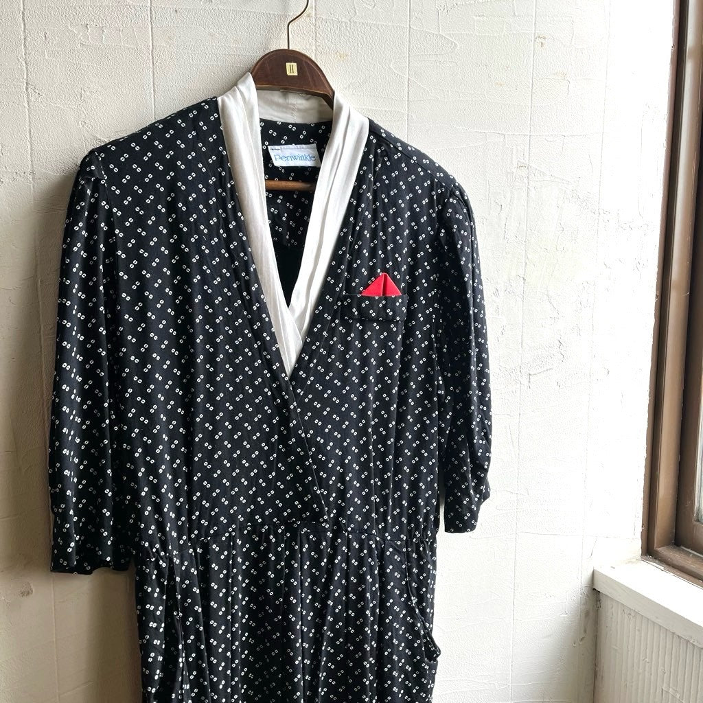 【古着】80s ヴィンテージワンピース レディース アメリカ古着