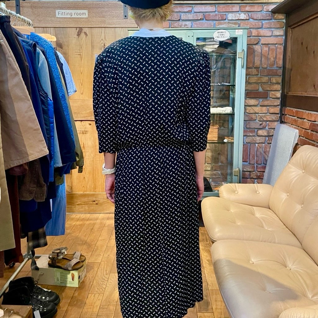 【古着】80s ヴィンテージワンピース レディース アメリカ古着