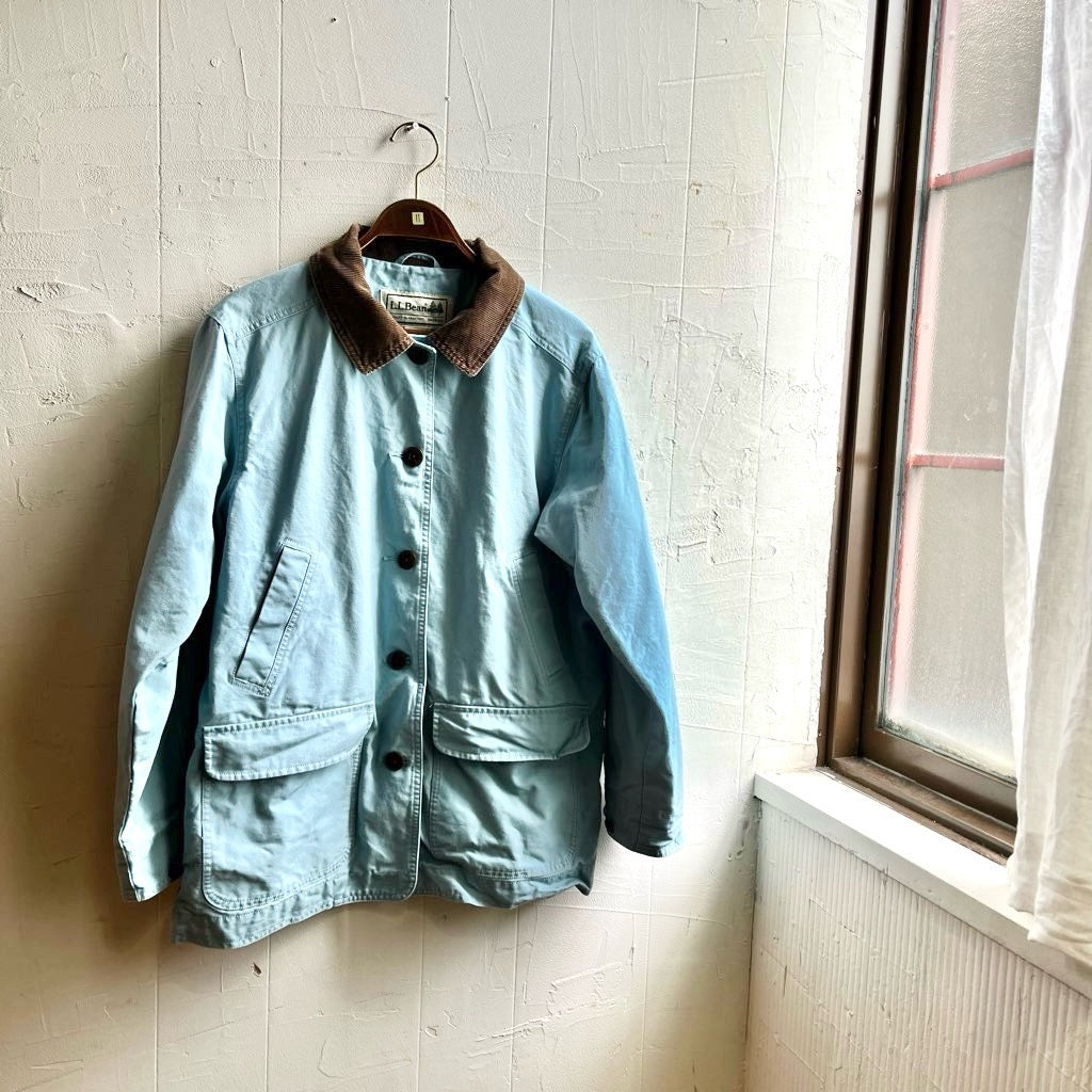 【古着】 L.L.Bean ハンティングジャケット ブルー 水色