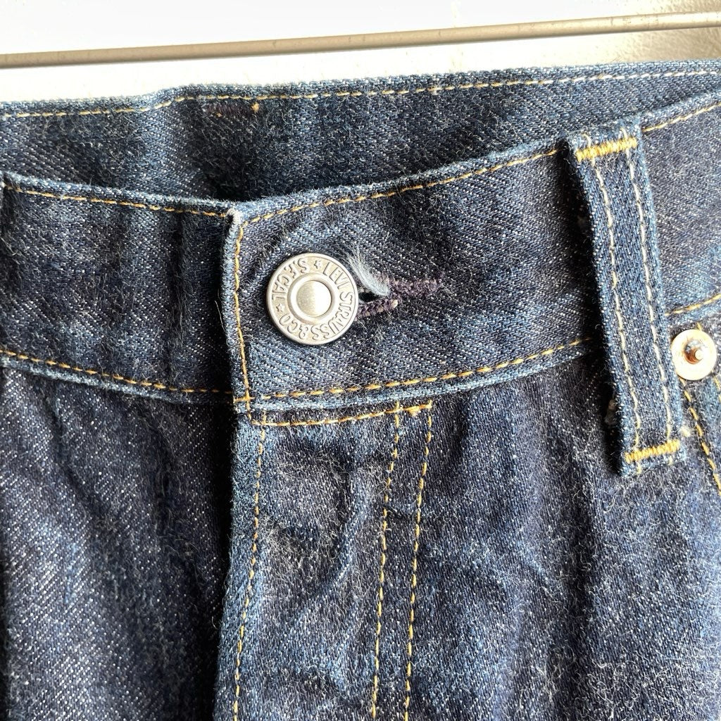 【古着】リーバイス / LEVI'S Vintage Clothing 1955モデル 501復刻 ジーンズ ビッグE ボタン裏4420 米国製 デニムパンツ ジーパン
