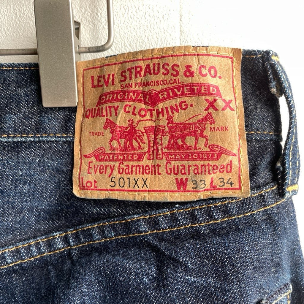 【古着】リーバイス / LEVI'S Vintage Clothing 1955モデル 501復刻 ジーンズ ビッグE ボタン裏4420 米国製 デニムパンツ ジーパン