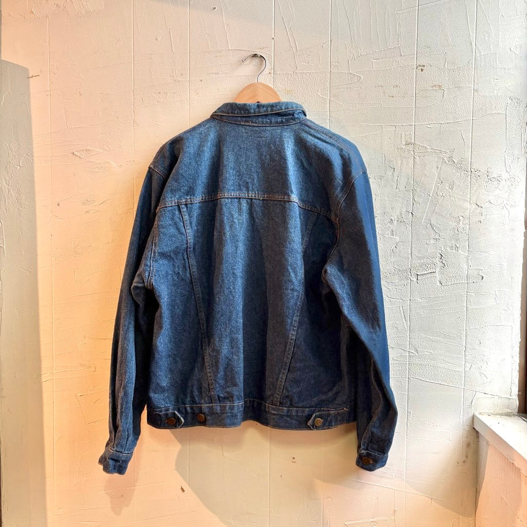 【古着】90's デニムジャケット Gジャン