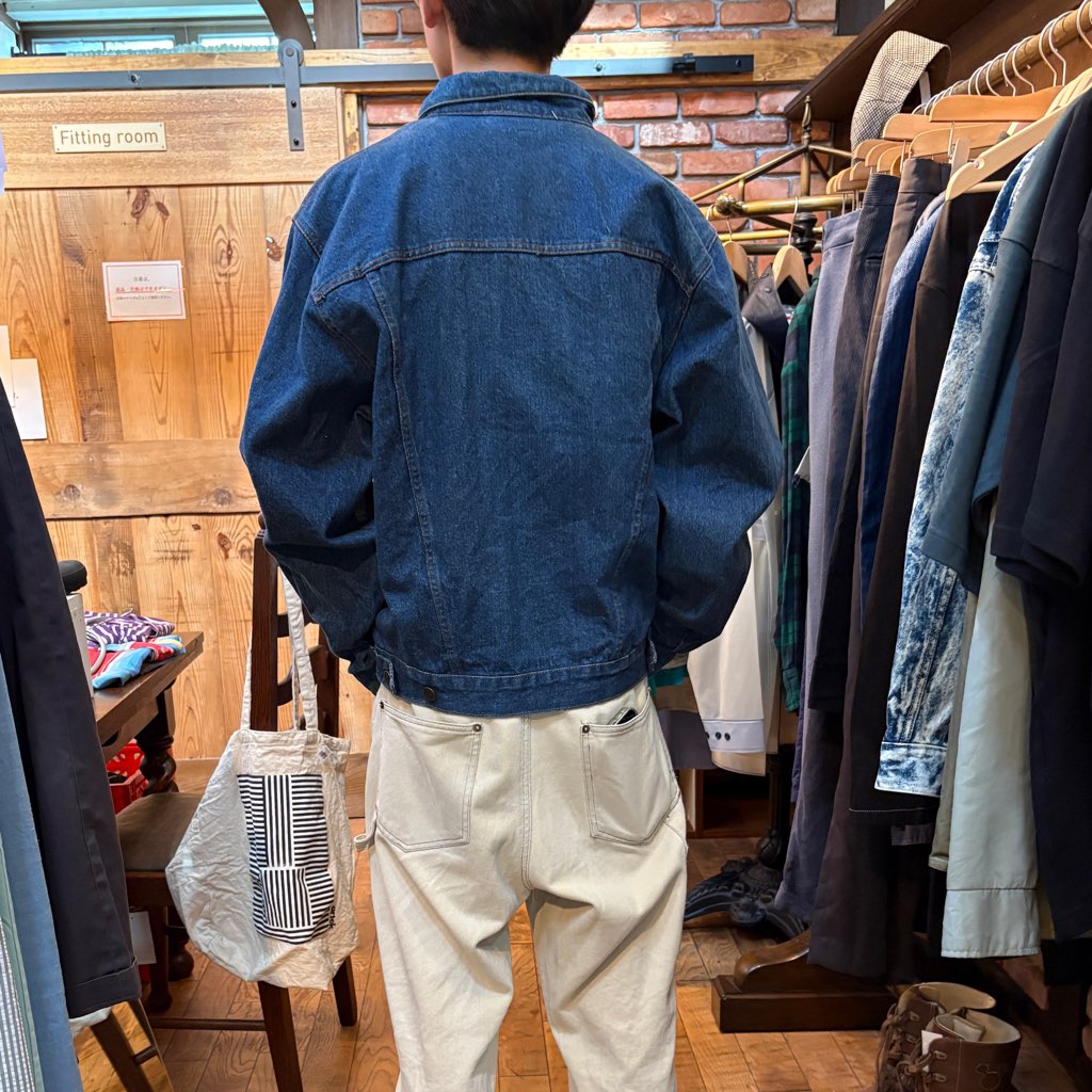 【古着】90's デニムジャケット Gジャン