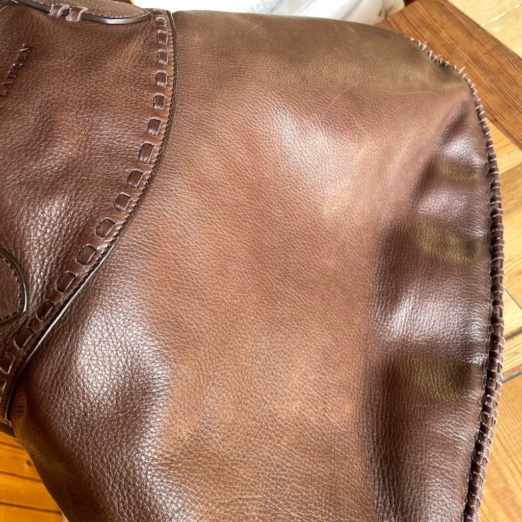 【古着】 ラルフローレン / RALPH LAUREN レザーバッグ トートバッグ 保存袋付き