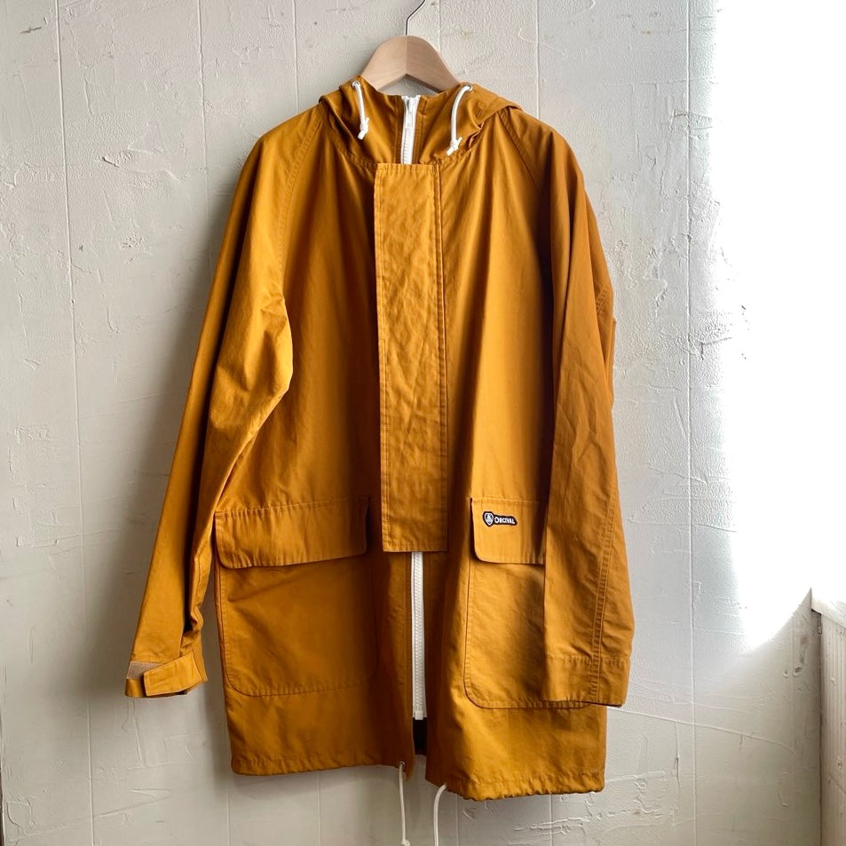 【古着】オーシバル / ORCIVAL マウンテンパーカー マスタード ジップアップパーカーアウター
