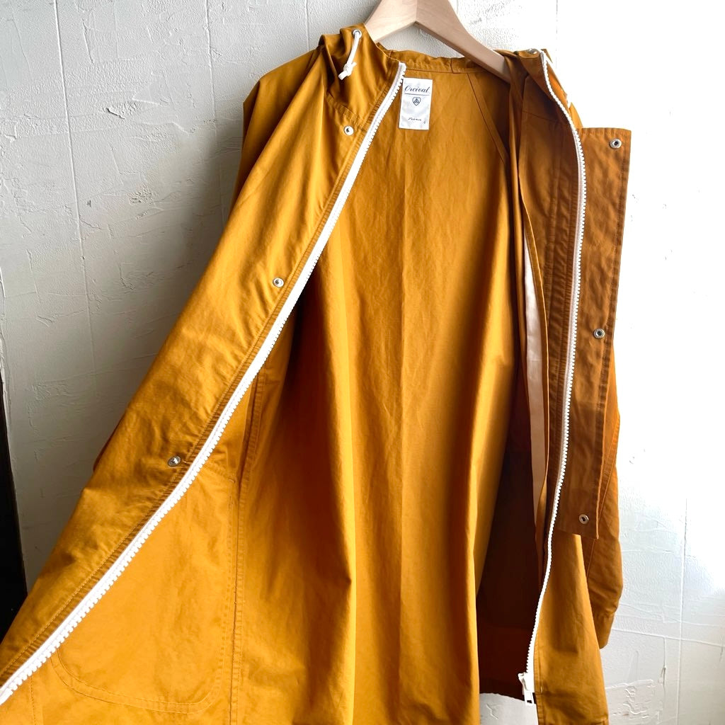 【古着】オーシバル / ORCIVAL マウンテンパーカー マスタード ジップアップパーカーアウター