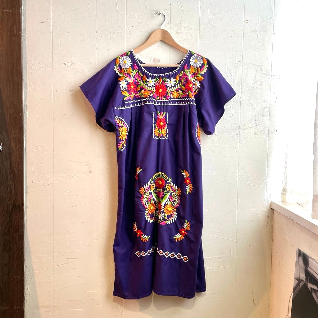 【古着】メキシカン ワンピース レディース 刺繍
