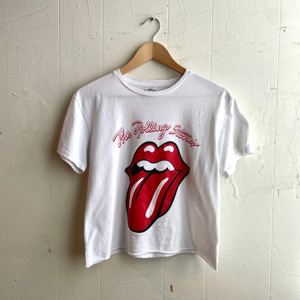 【古着】ザ・ローリングストーンズ / The Rolling Stones カットオフ グラフィック Tシャツ ロックT
