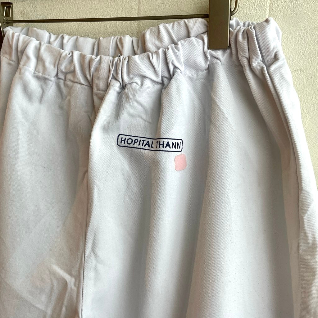 【古着】90s メディカルワークパンツ ホワイト ユーロ古着