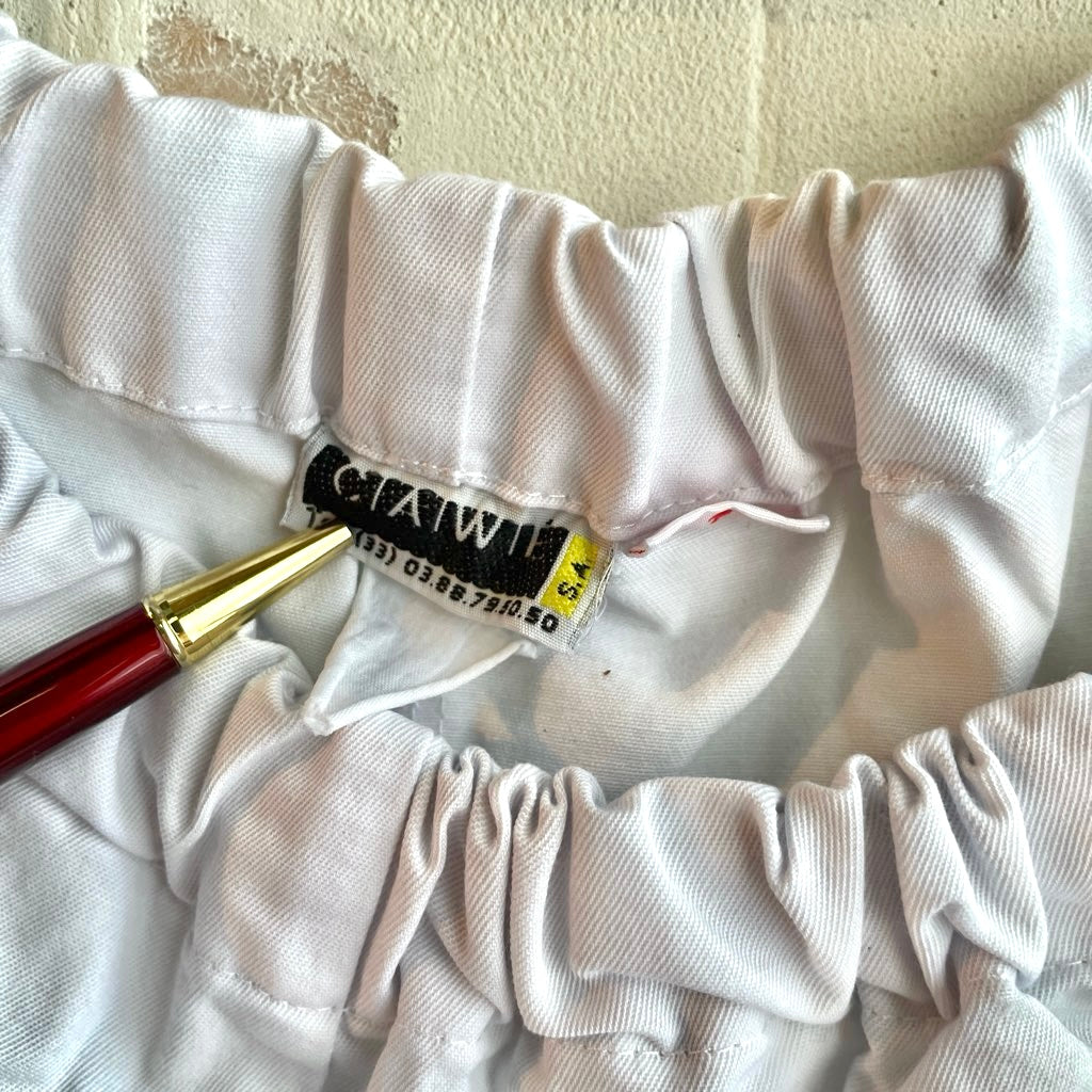 【古着】90s メディカルワークパンツ ホワイト ユーロ古着