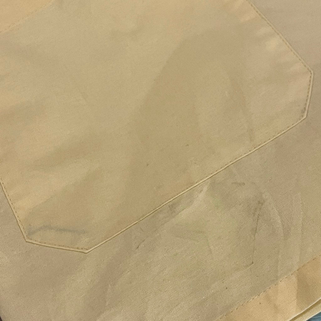 【古着】フランス メディカルシャツ トップス イエロー スクラブトップ ユーロ古着