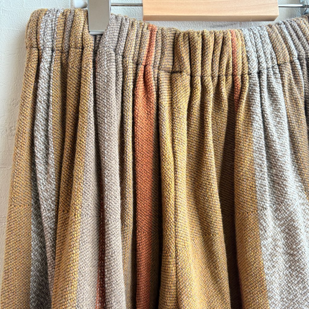 【古着】玉木新雌 / tamaki niime タルンパンツ short 黄 イエロー サルエルパンツ 未使用