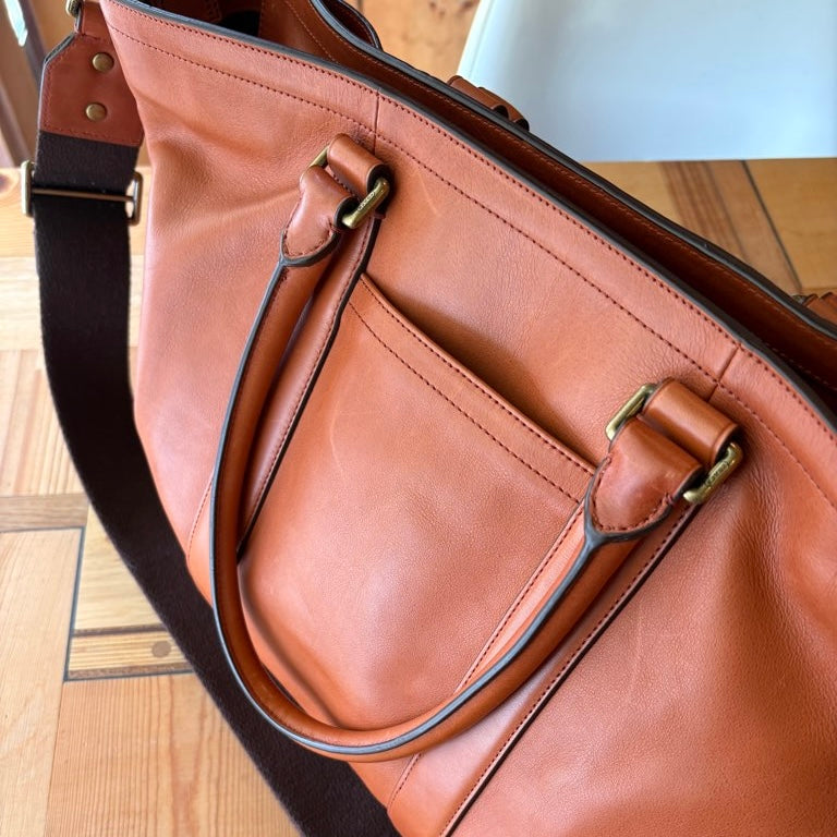 【古着】コーチ / COACH ビジネストート レザーバッグ 本革 ショルダーバッグ