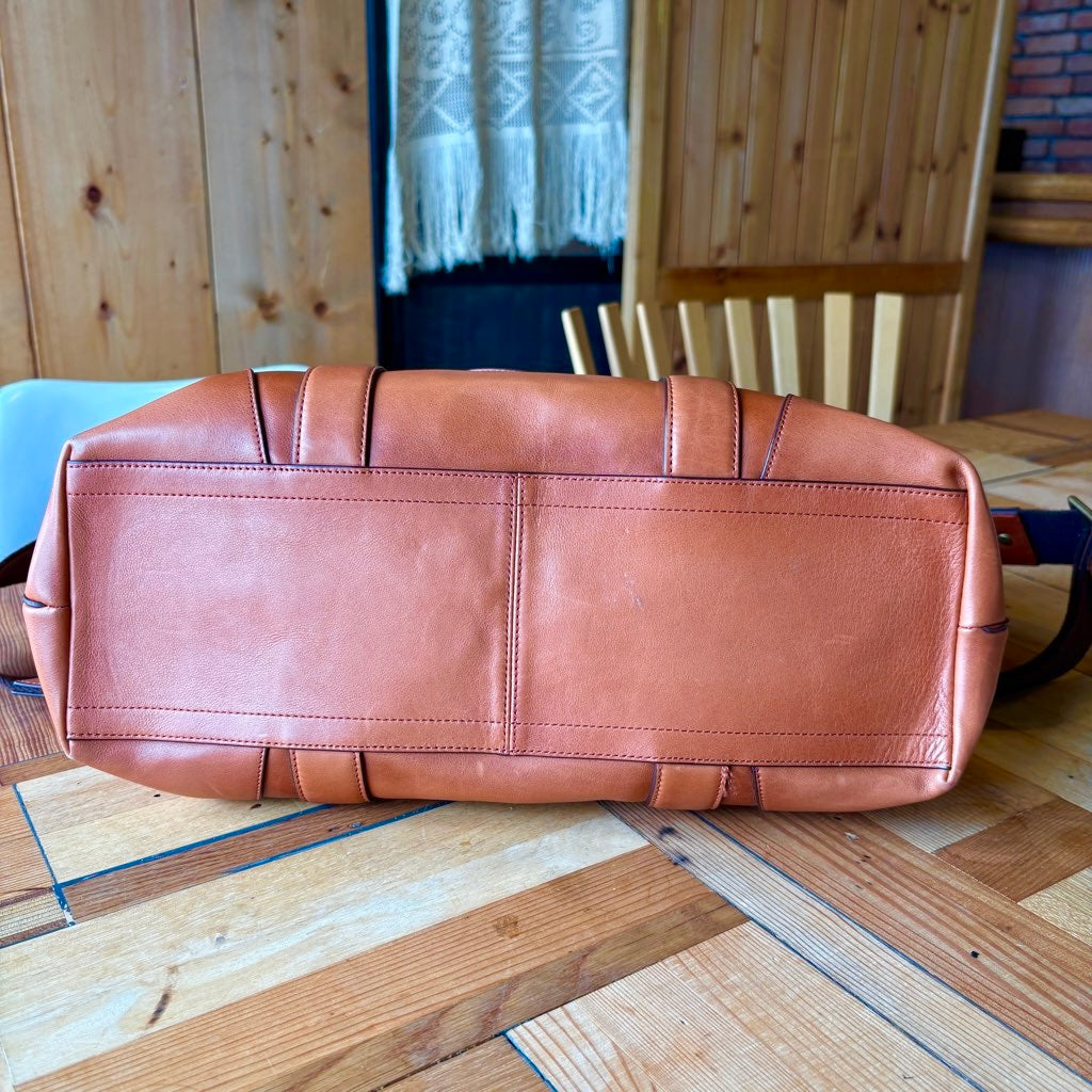 【古着】コーチ / COACH ビジネストート レザーバッグ 本革 ショルダーバッグ