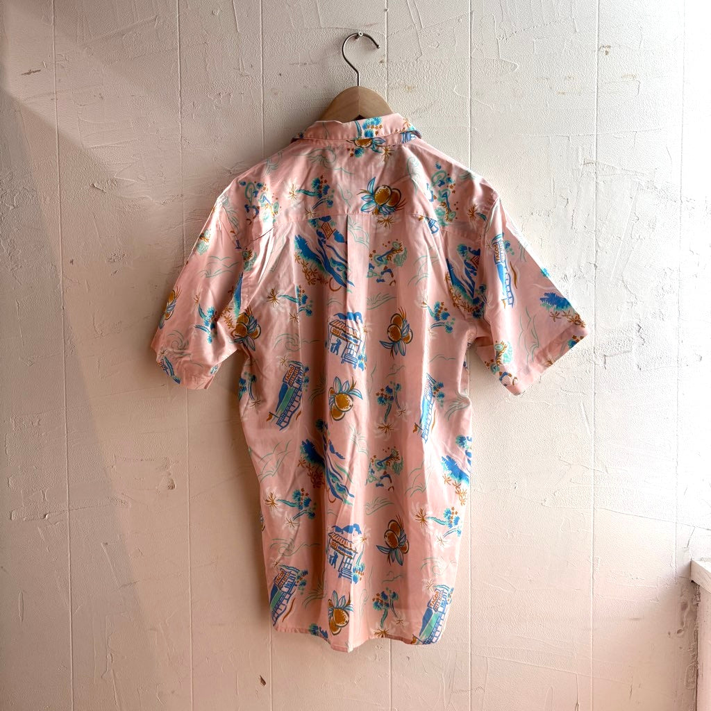 【古着】パタゴニア/patagonia アロハシャツ パタロハ ピンク
