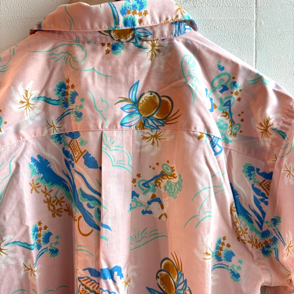 【古着】パタゴニア/patagonia アロハシャツ パタロハ ピンク