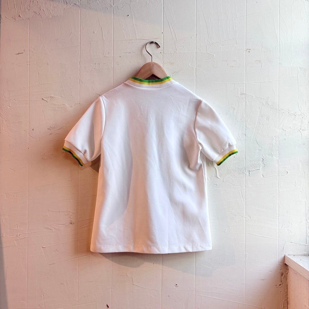 【古着】70's ジャージーカーディガン レディース
