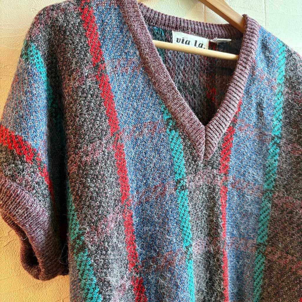 【古着】90's ショートスリーブニット レディース