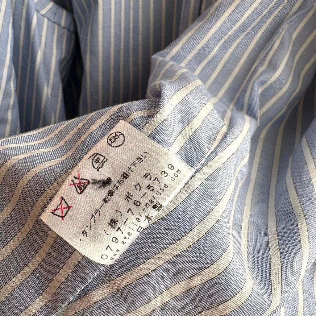 【古着】アトリエナルセ / atelier naruse ノーカラー 刺繍 ジャケット