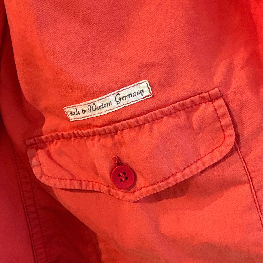 【古着】ヴィンテージ コットン フライトジャケット レッド