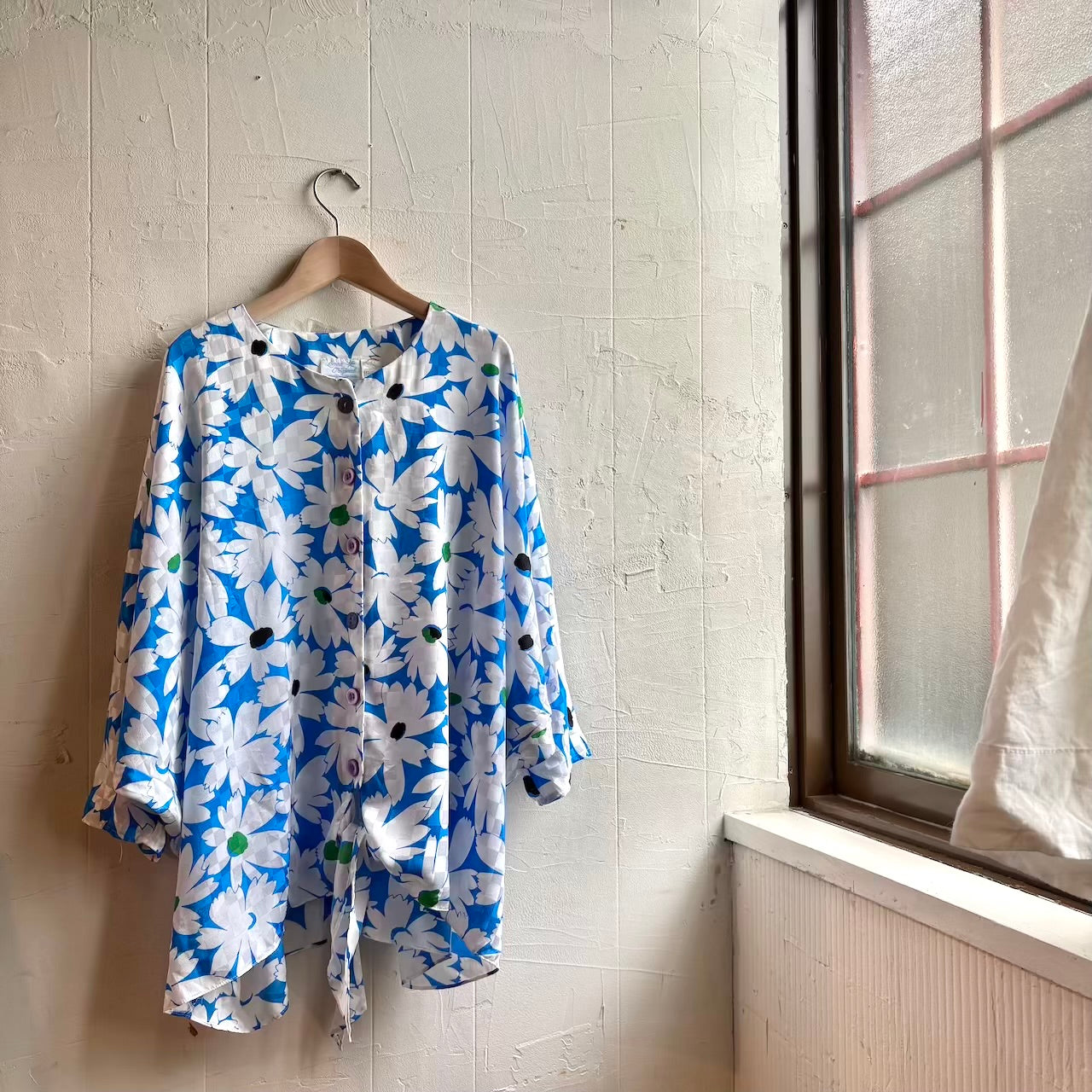 【古着】ロラックオリジナル フローラルプリント ブラウス USA ヴィンテージ